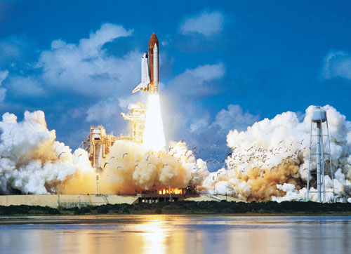 Space Shuttle Take-off - Scratch and Dent Space Jigsaw Puzzle