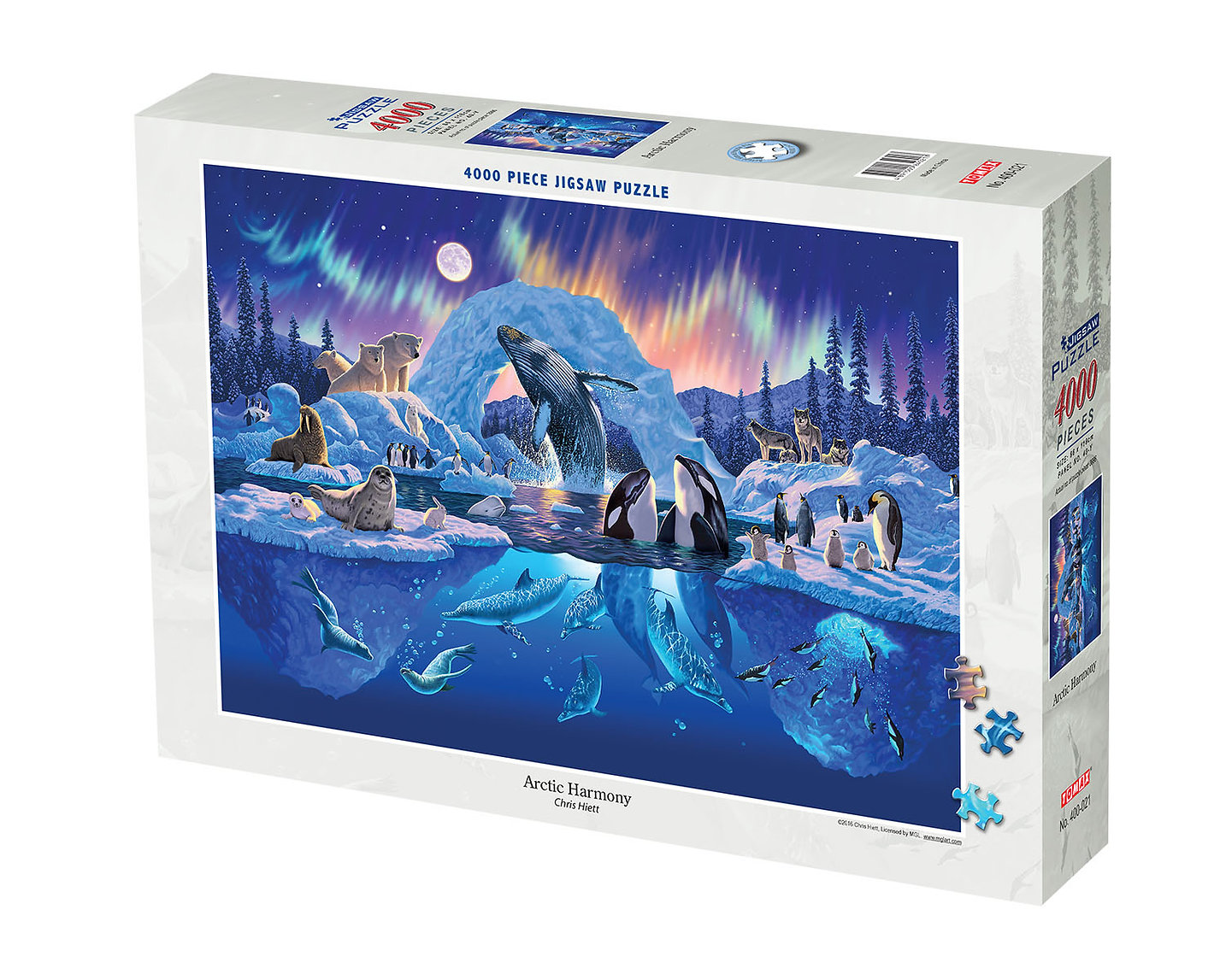 Arctic Harmony, 4000 Pieces, Tomax Puzzles | Puzzle Warehouse