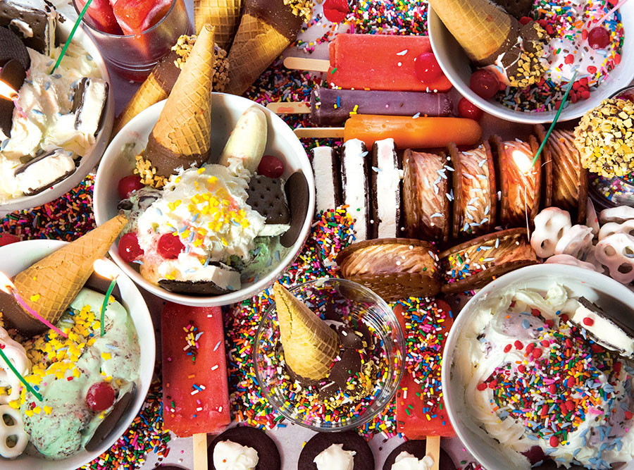 Icecream Party - Scratch and Dent Food and Drink Jigsaw Puzzle