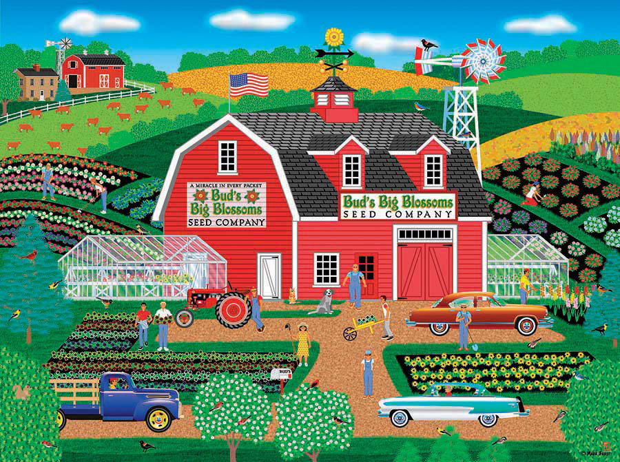 Farm & Country Farm Animal Jigsaw Puzzle By SunsOut