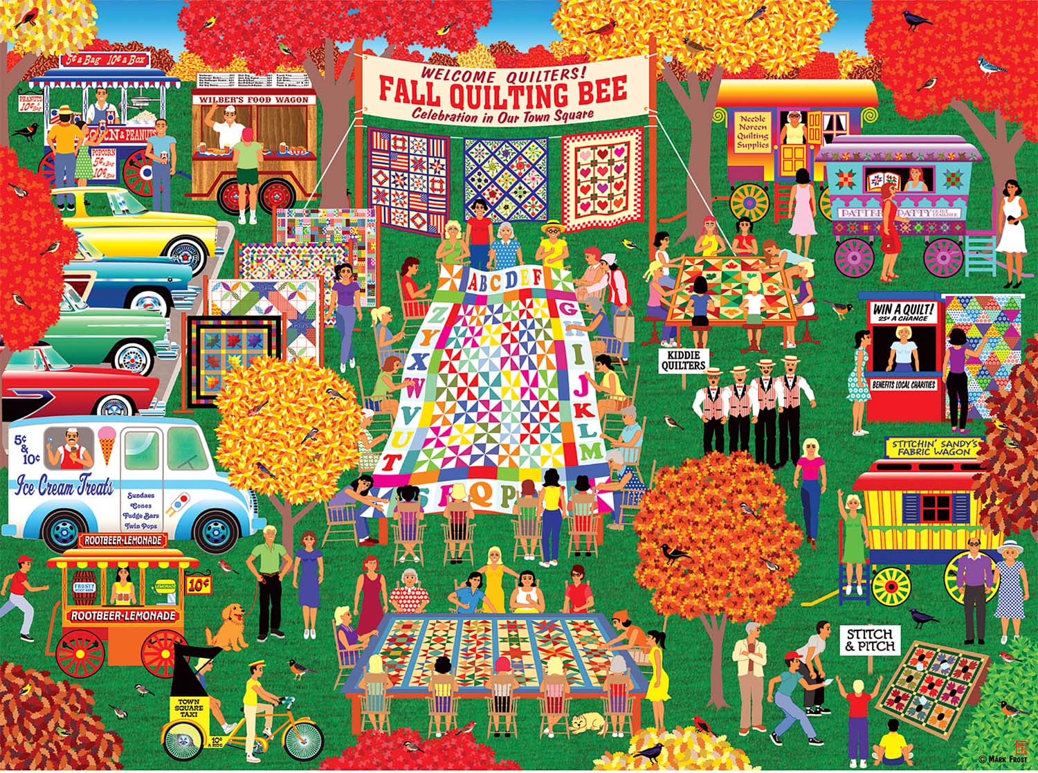 Quilting In The Square Countryside