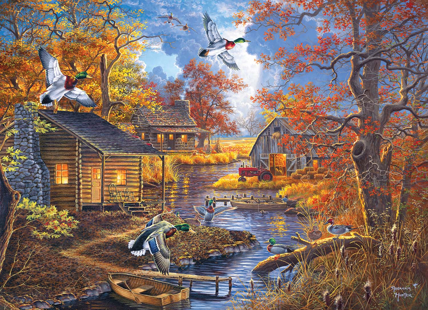 A Perfect Summer Cabin & Cottage Large Piece By MasterPieces