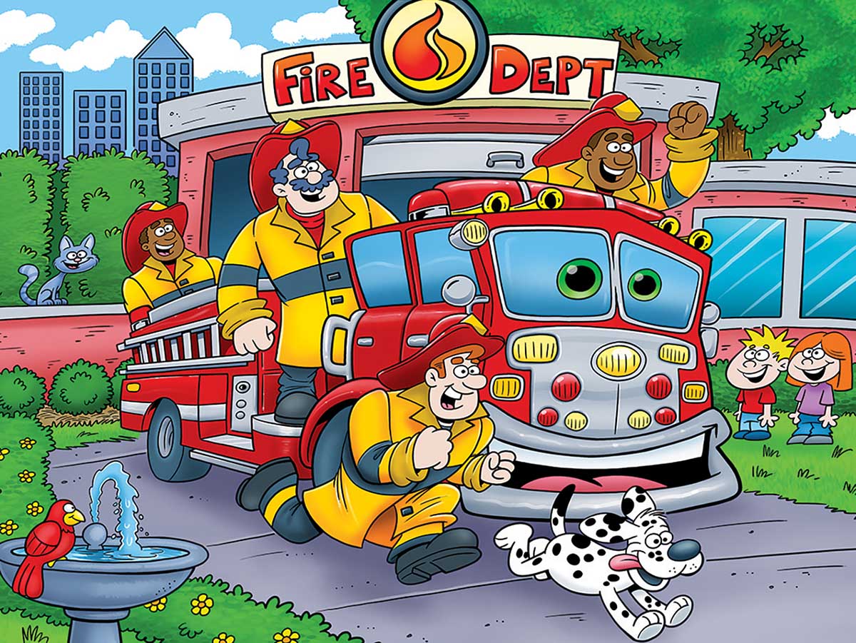 Clifford - Day at the Park Children's Cartoon Children's Puzzles By MasterPieces