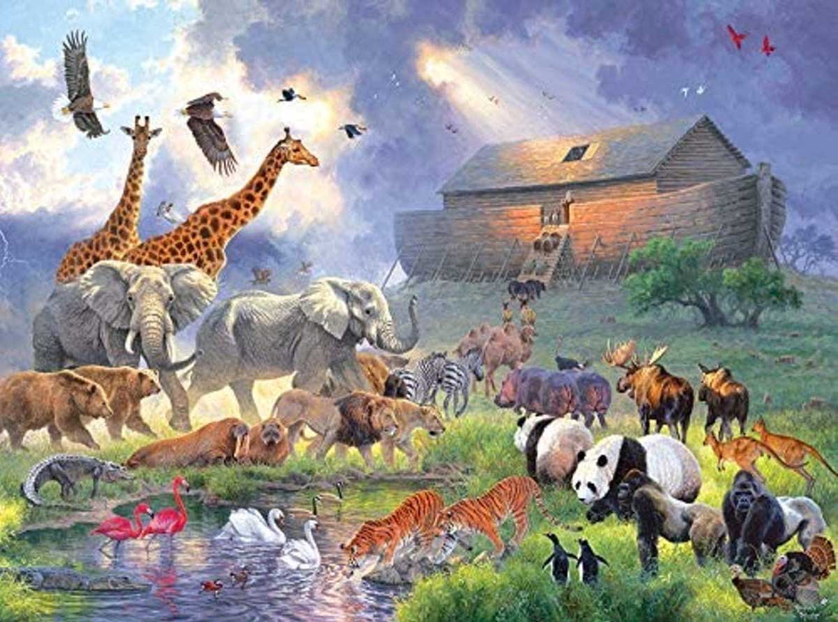 Noah's Ark Beginnings - Scratch and Dent Animals Jigsaw Puzzle