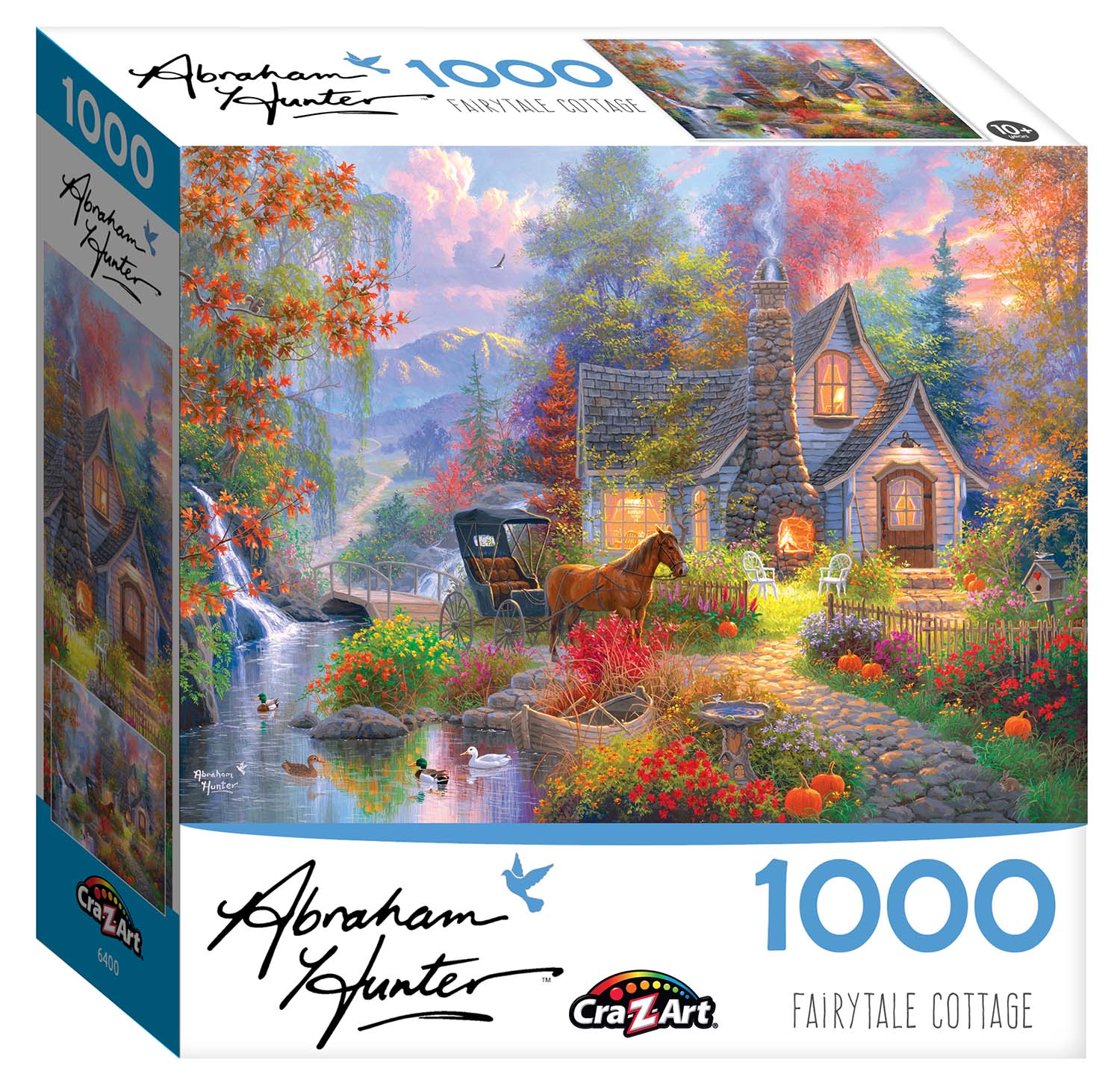 Fairytale Cottage, 1000 Pieces, RoseArt | Puzzle Warehouse