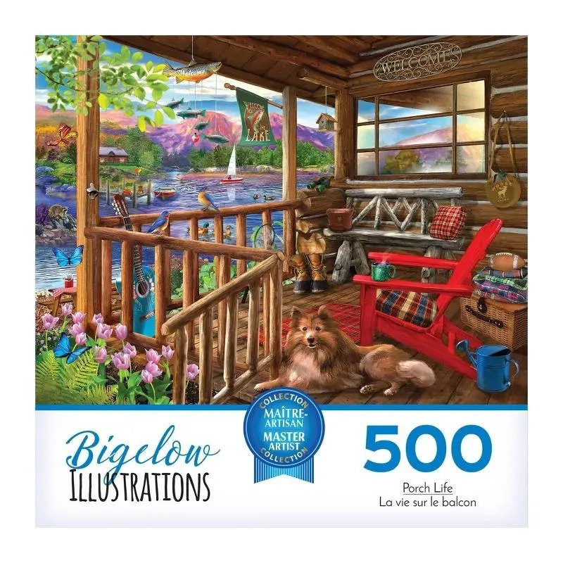 Bigelow Illustrations - Porch Life Cabin & Cottage