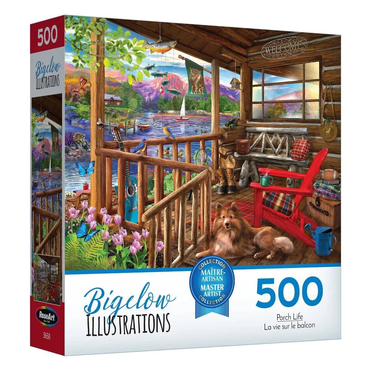 Bigelow Illustrations - Porch Life Cabin & Cottage