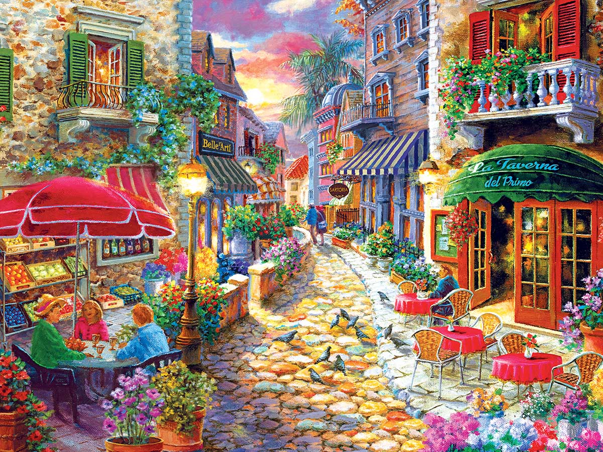 Late Afternoon In Italy Italy Jigsaw Puzzle