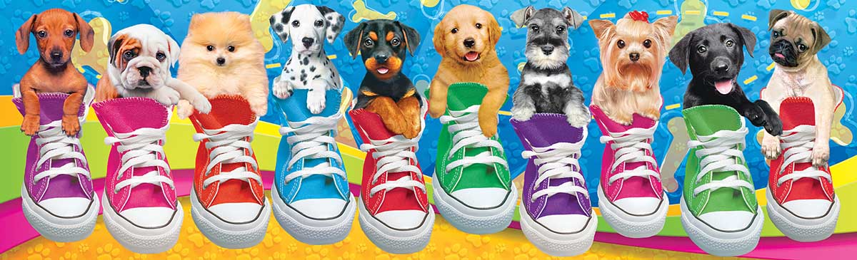Sneaky Pups All Stars Dogs Jigsaw Puzzle
