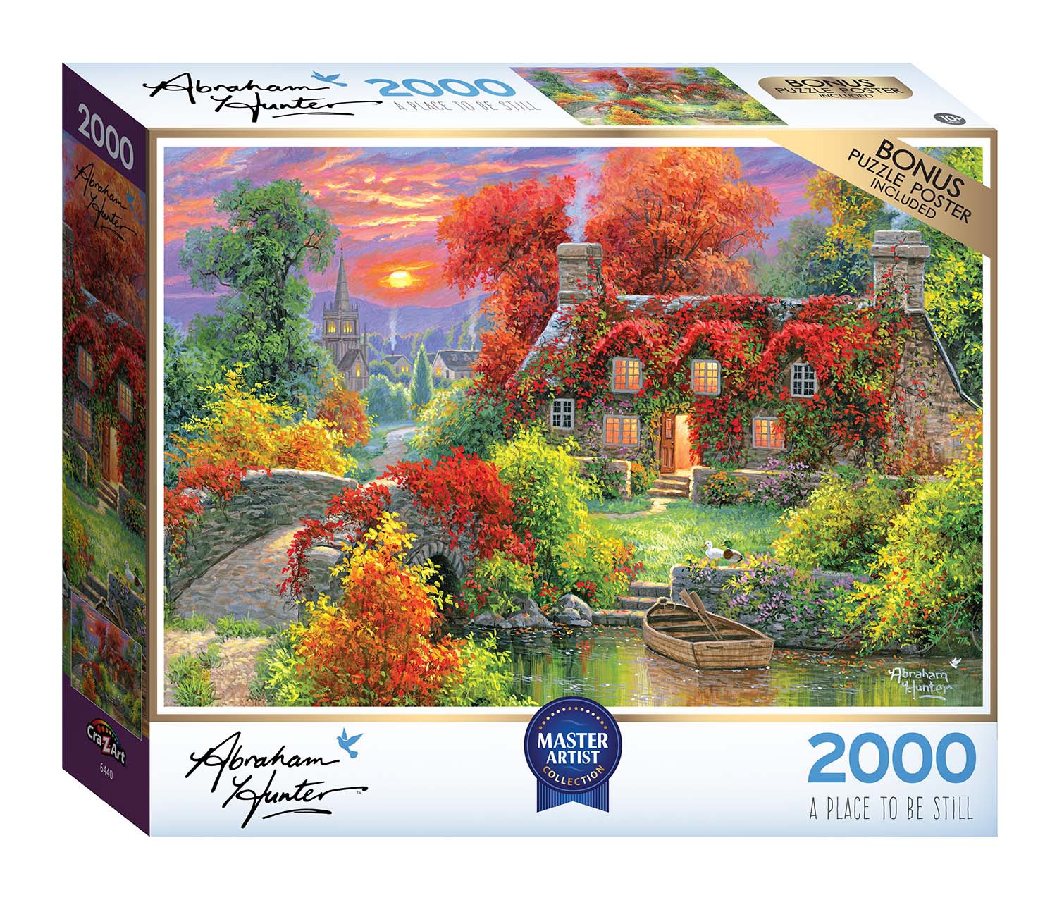 A Place To Be Still, 2000 Pieces, RoseArt | Puzzle Warehouse