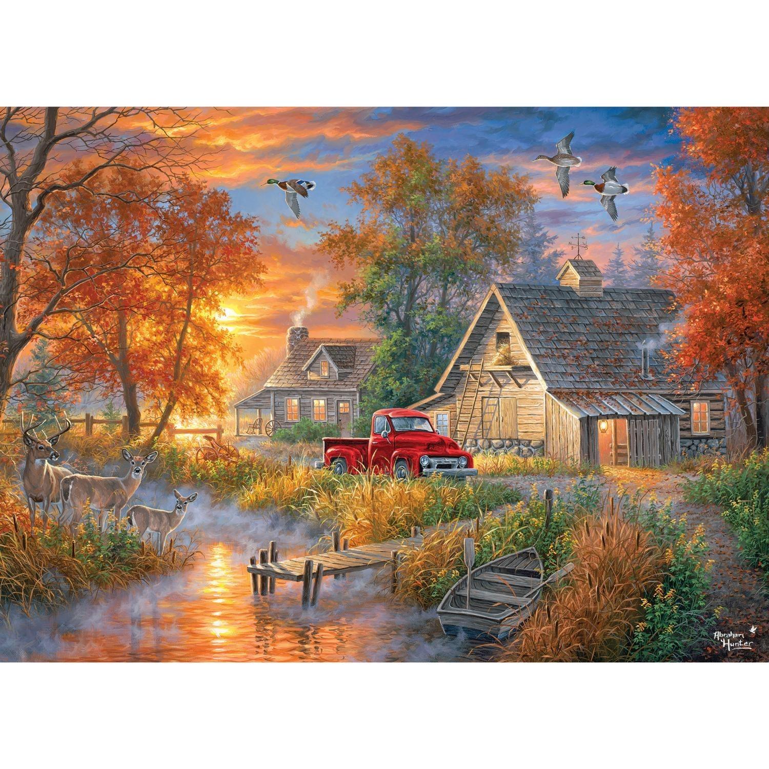 Grandpa's Farm, 1000 Pieces, RoseArt | Puzzle Warehouse