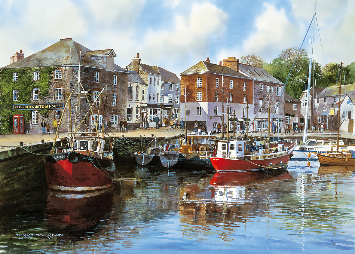 Padstow Harbour Boat Jigsaw Puzzle