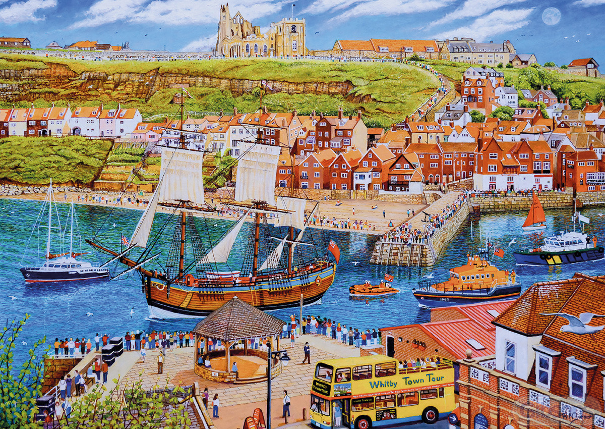 Endeavour Whitby Boat Jigsaw Puzzle