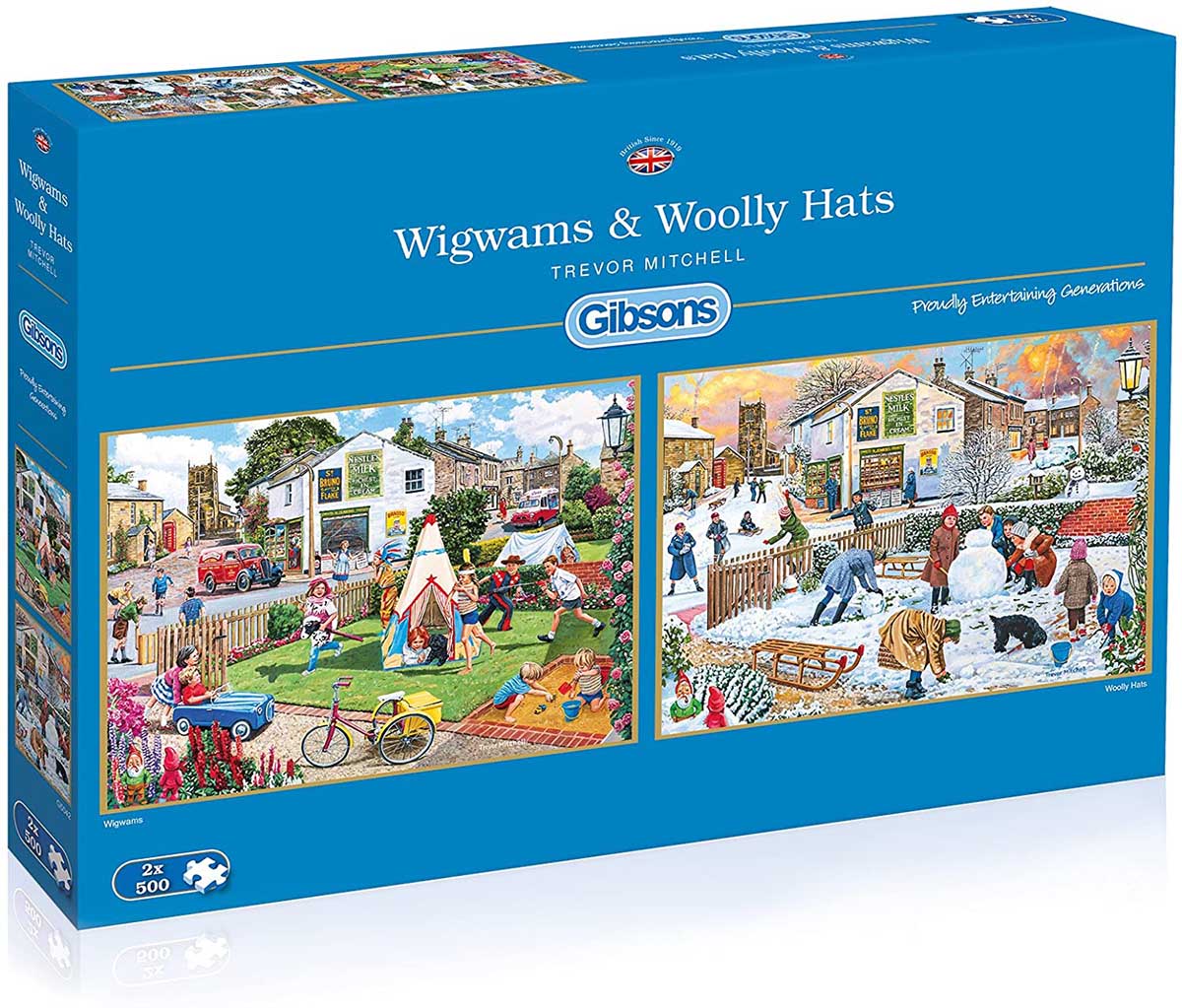 Wigwams & Woolly Hats Winter Jigsaw Puzzle