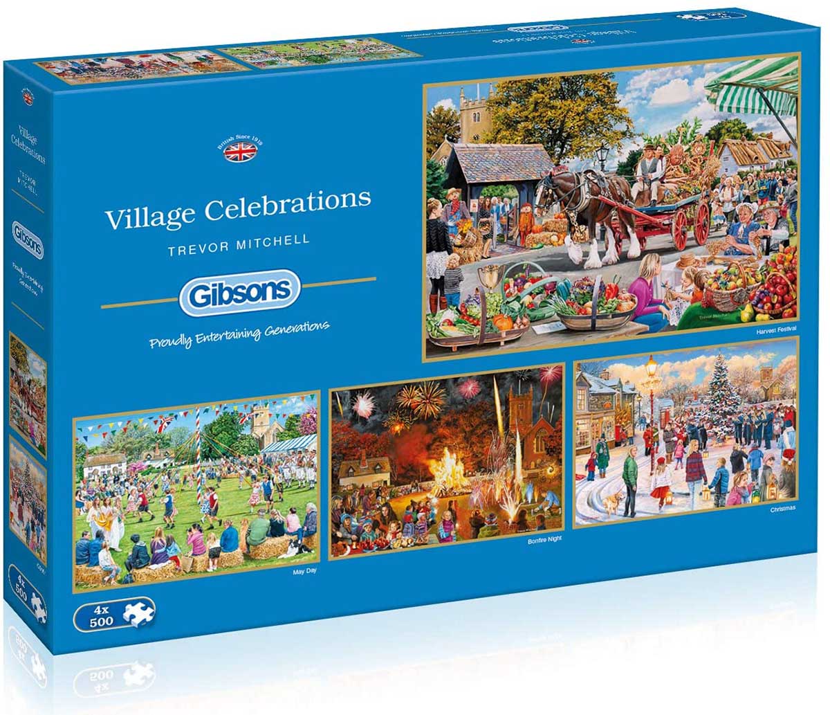 Village Celebrations Fall Jigsaw Puzzle