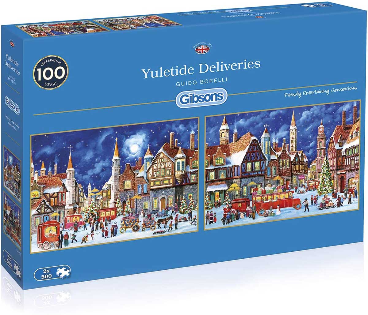 Yuletide Deliveries Winter Jigsaw Puzzle