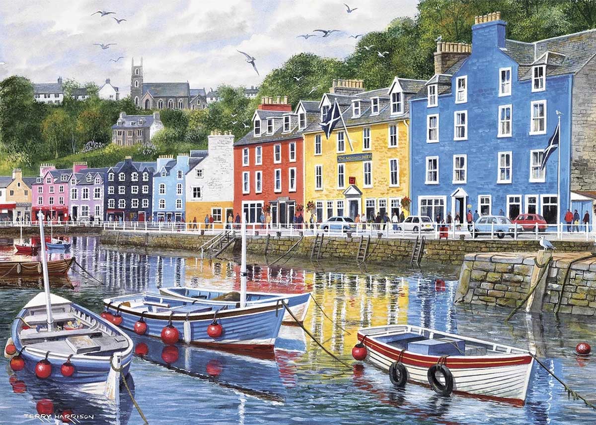 Tobermory Boat Jigsaw Puzzle