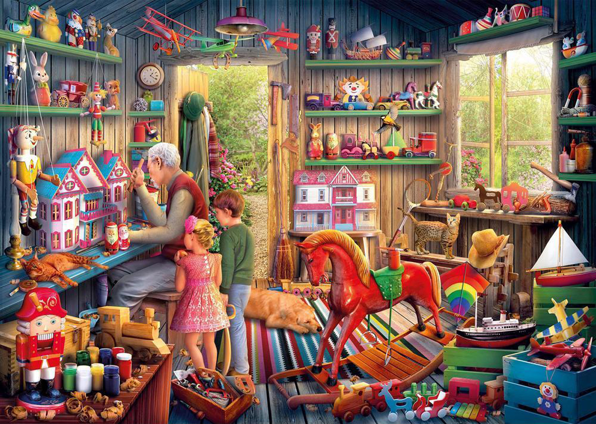 Toymaker’s Workshop Christmas Jigsaw Puzzle