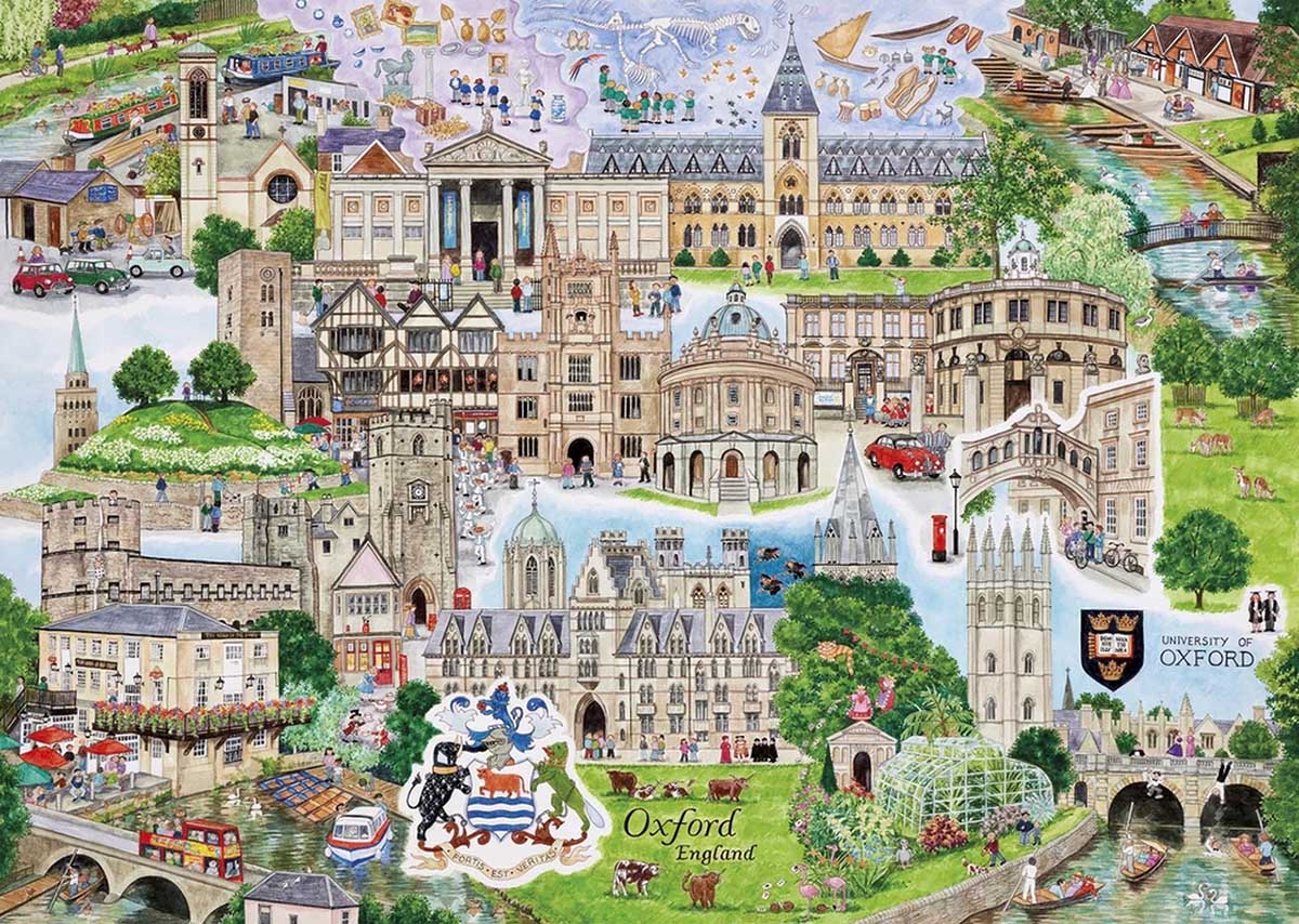 Oxford - Scratch and Dent Travel Jigsaw Puzzle
