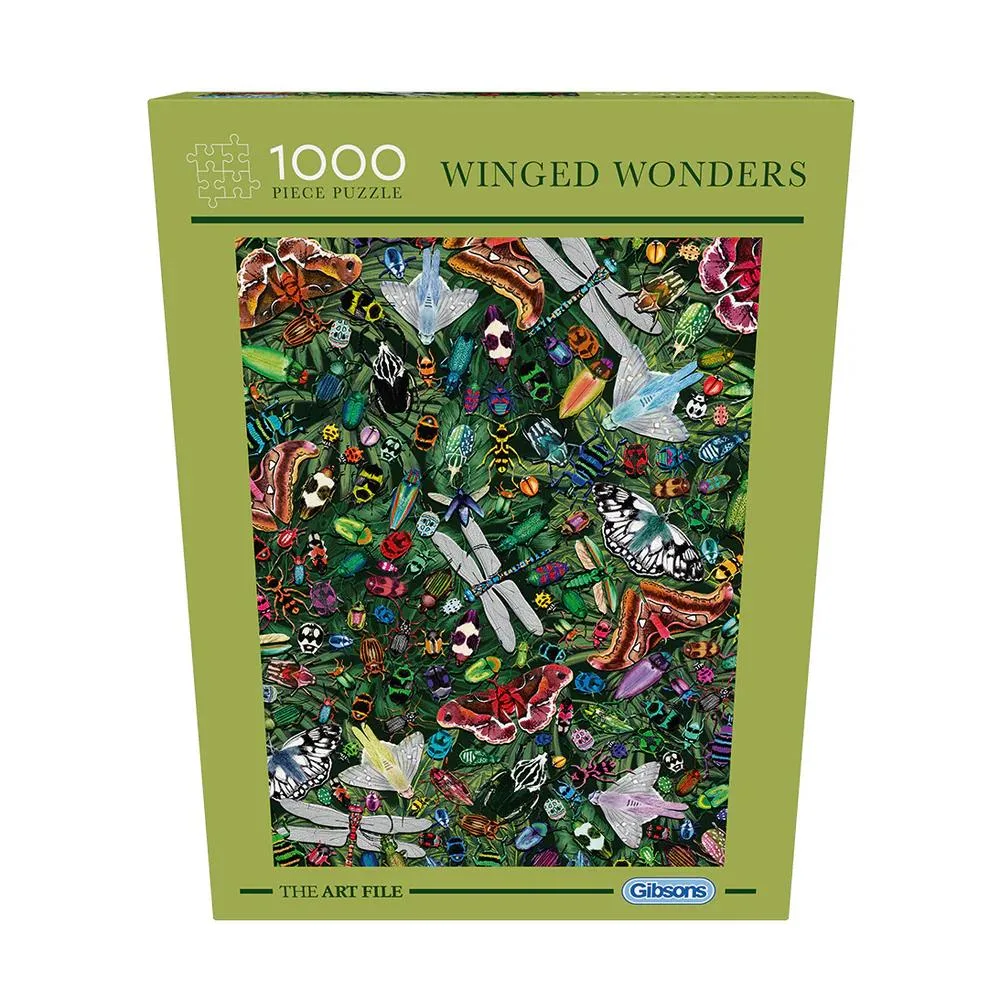 The Art File: Winged Wonders Collage