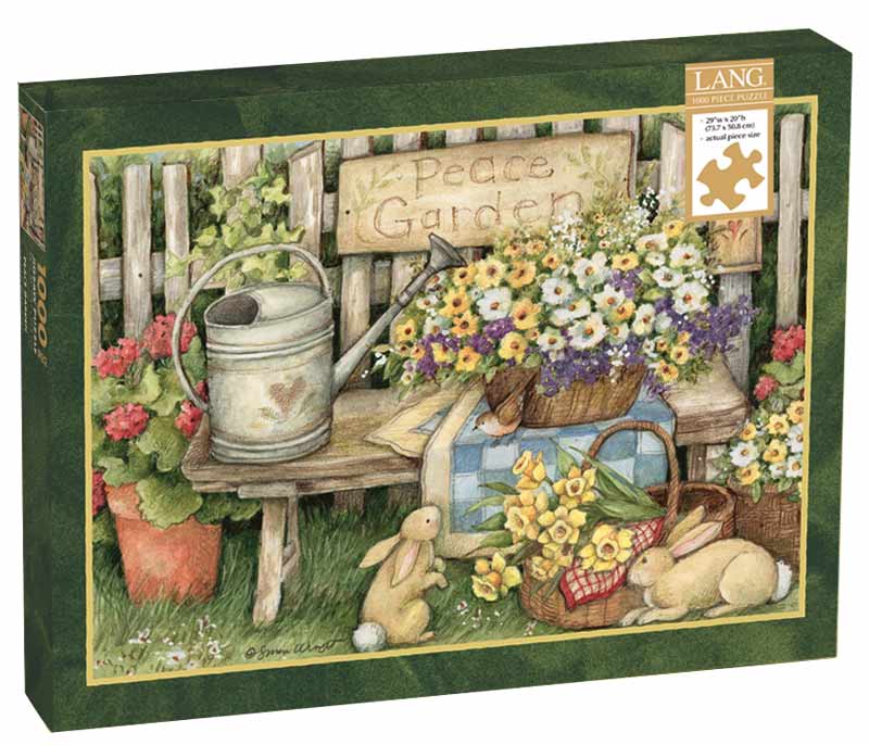 Peace Garden, 1000 Pieces, Lang | Puzzle Warehouse