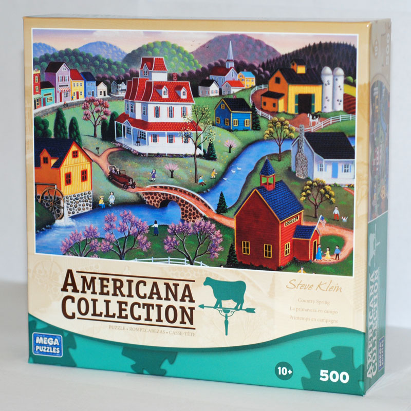Americana Collection - Country Spring Jigsaw Puzzle
