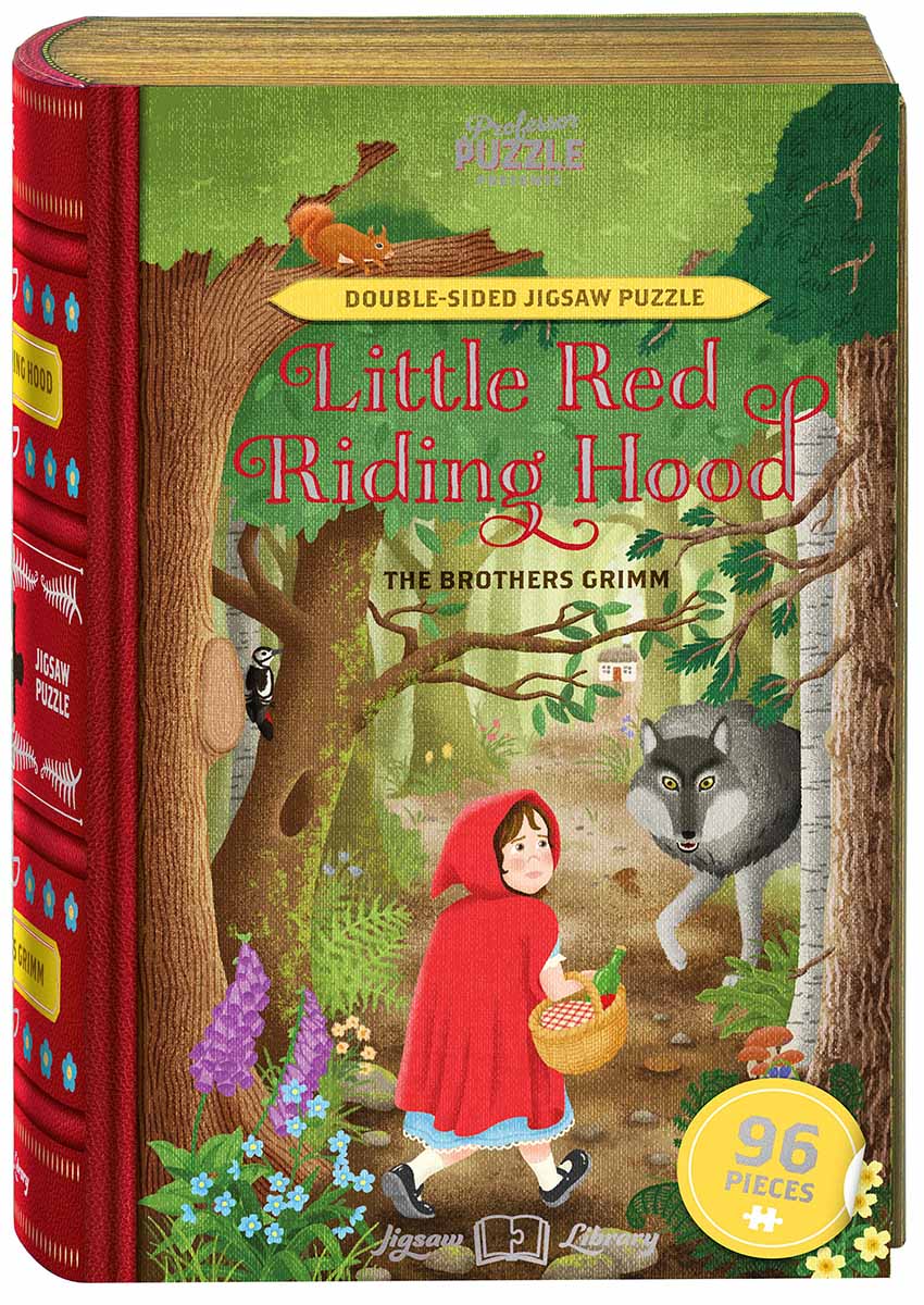 Little Red Riding Hood Wolf Jigsaw Puzzle