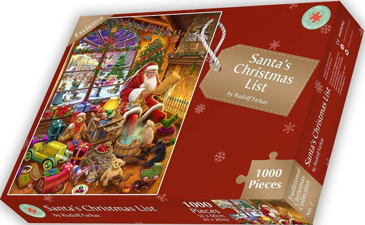 Santa's Christmas List Christmas