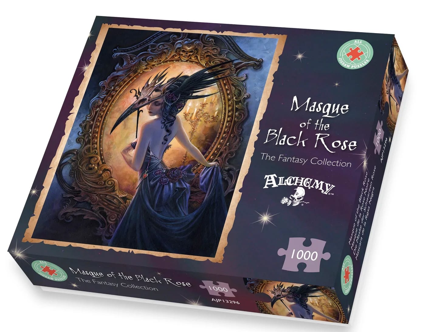 Masque of the Black Rose - Scratch and Dent Gothic Art