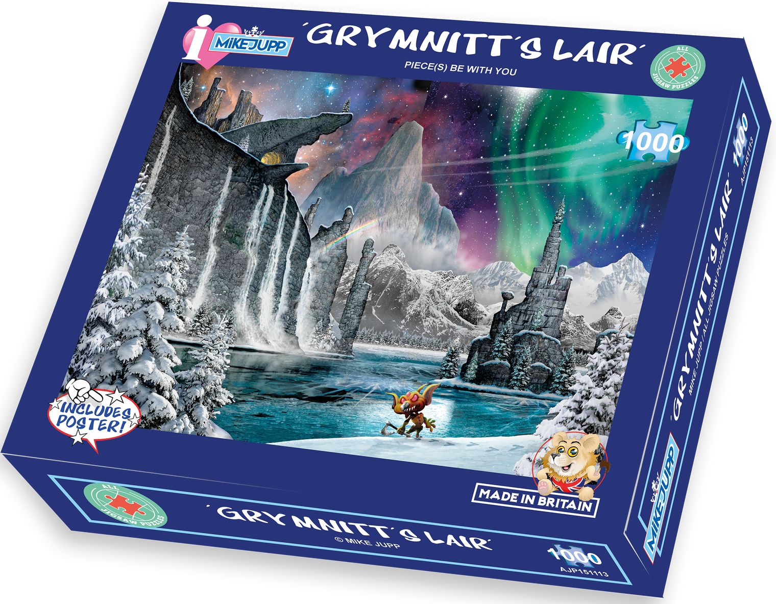 Grymnitt’s Lair (Wormberry Jam) Fantasy Jigsaw Puzzle