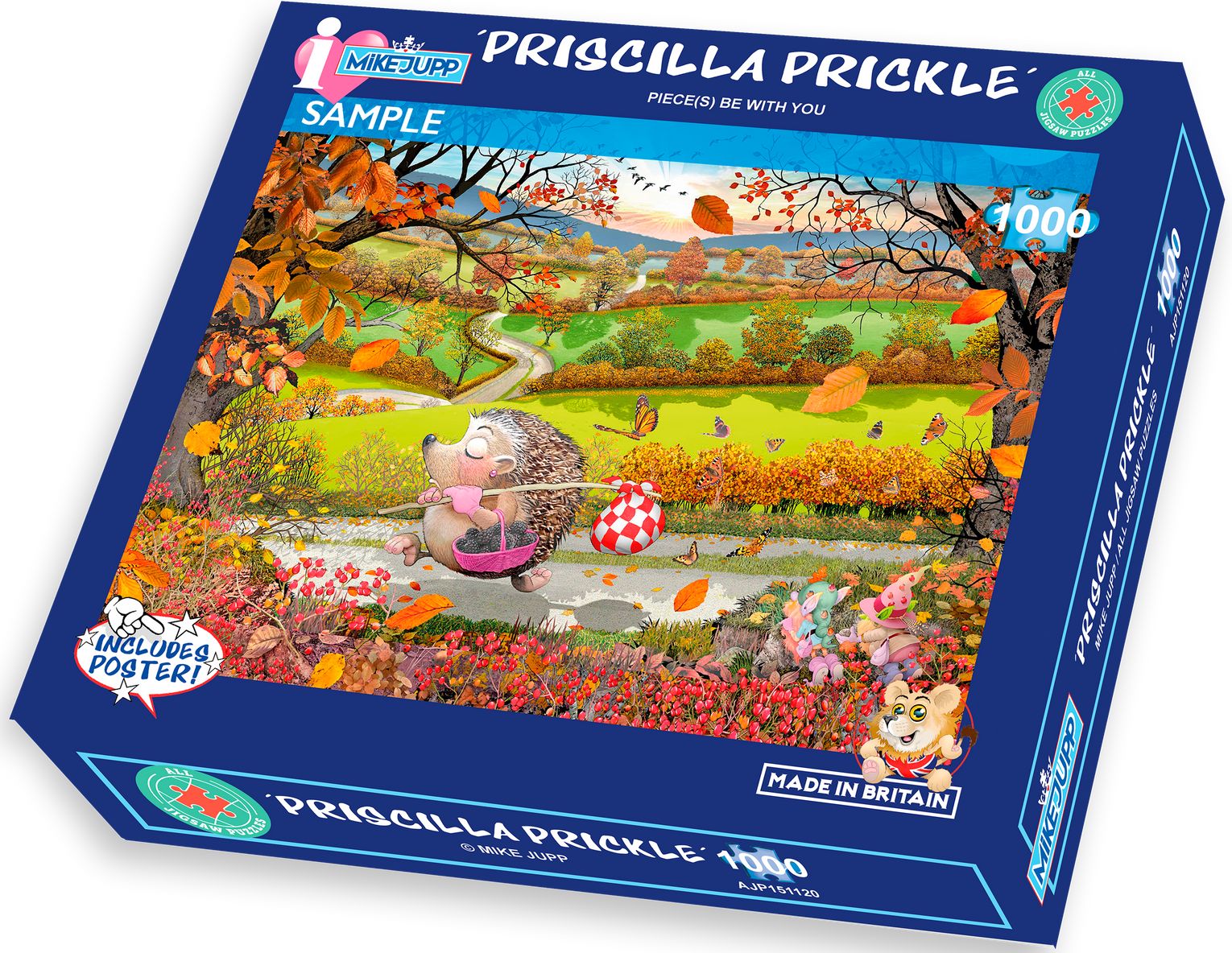 Priscilla Prickle (Wormberry Jam) Animals Jigsaw Puzzle