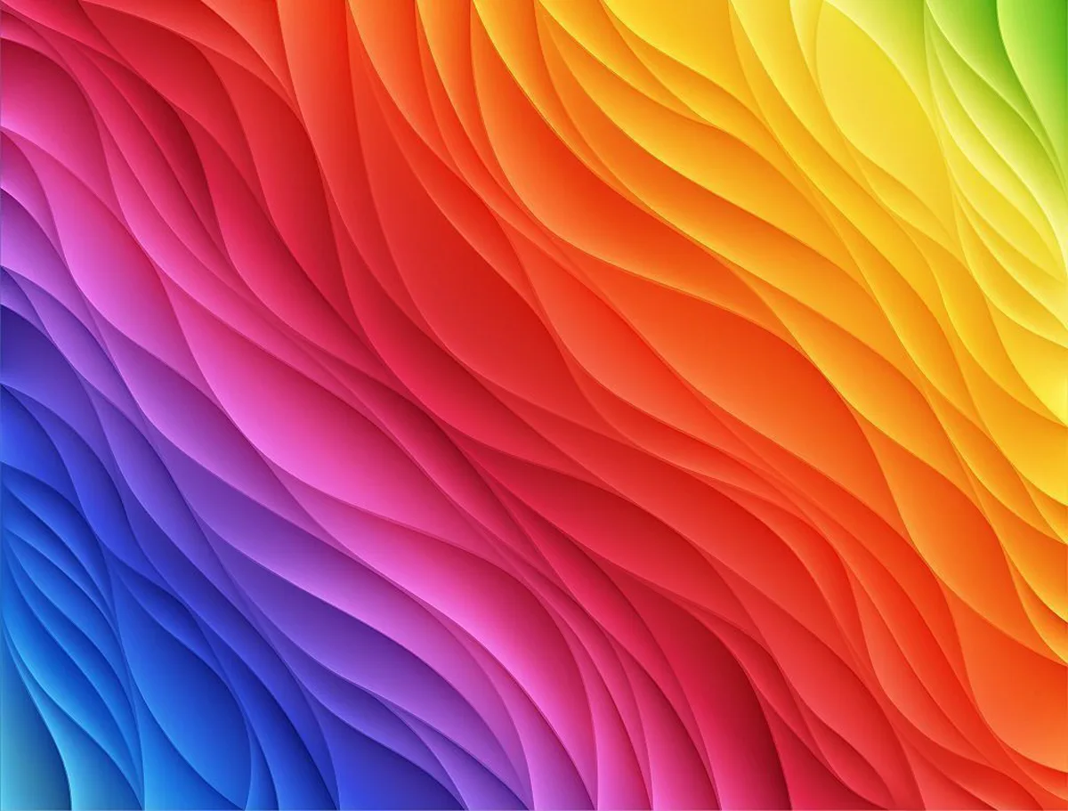 Wavy Rainbow - Impuzzible No.3 Abstract
