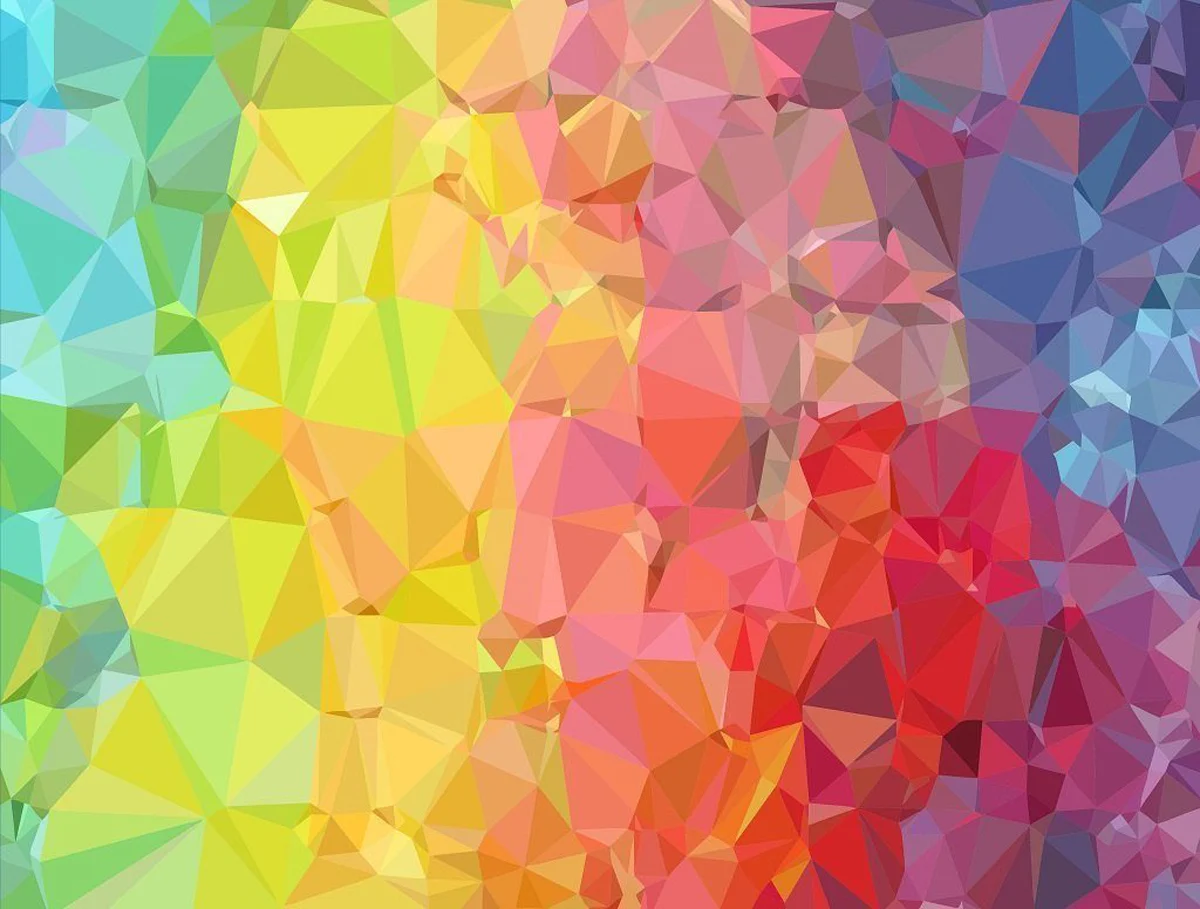 リリパットレーン　Peaceful Pastimes Rainbow Gradient - 1000 Piece Jigsaw Puzzle by MasterPieces