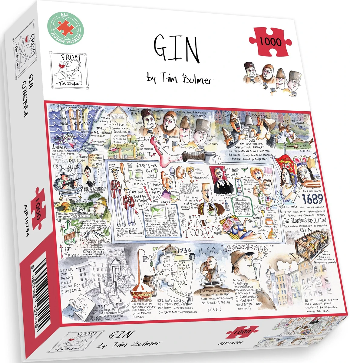 Gin - Tim Bulmer Collage