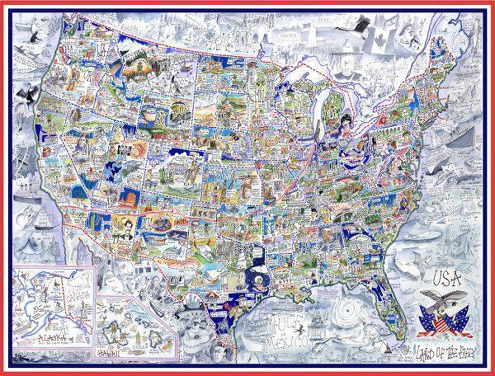 City of Dreamers Maps & Geography Jigsaw Puzzle By New York Puzzle Co