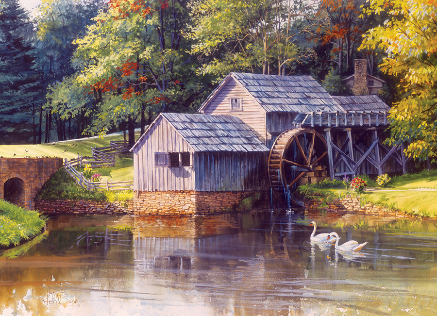 Guardians of the Lake Cabin & Cottage Jigsaw Puzzle By RoseArt
