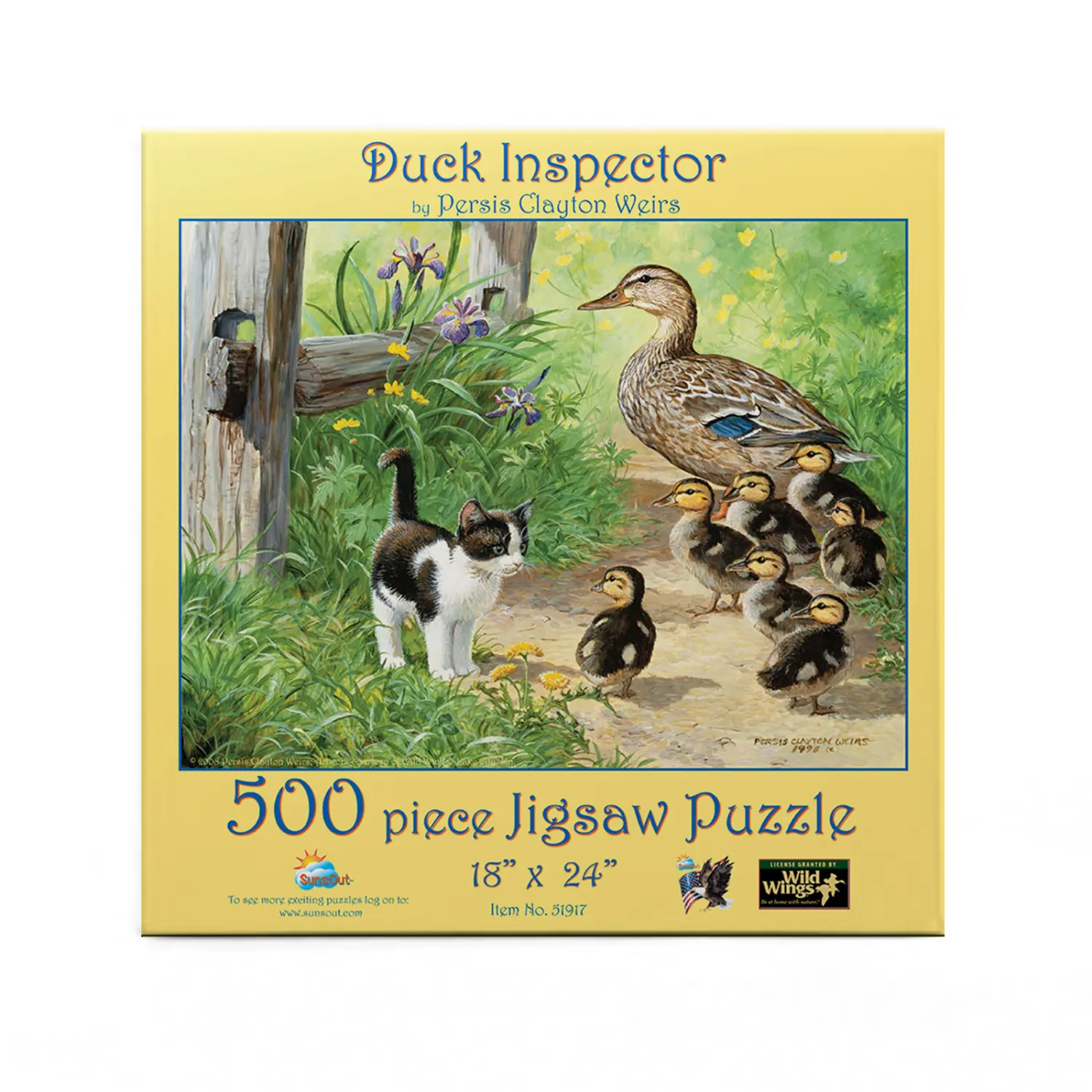 Duck Inspector - 500 Piece Jigsaw Puzzle by SunsOut | Puzzle