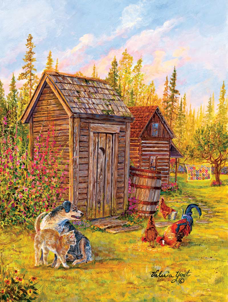 Farmland Visitor Birds Jigsaw Puzzle By SunsOut