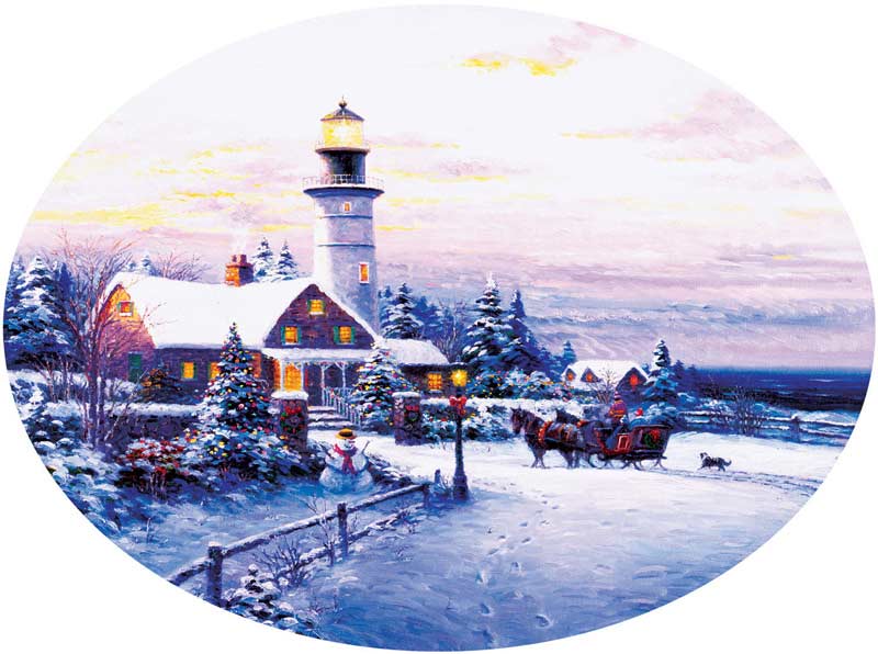 Christmas Vacation Christmas Double Sided Puzzle By Aquarius