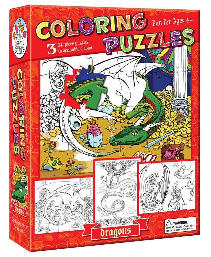 Puzzle & Play: The Donut Dragon Dragon Multi-Pack By Ravensburger