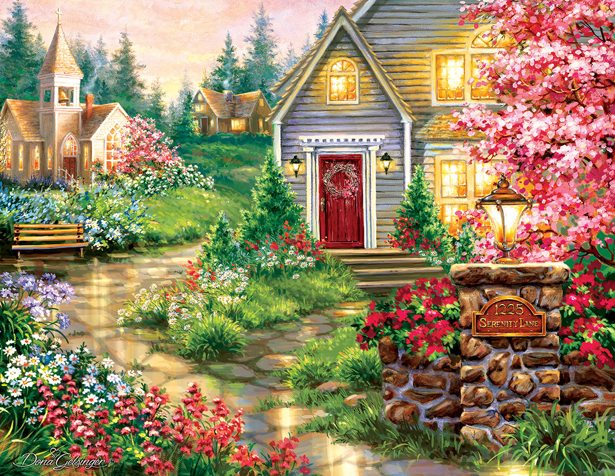 Canoes For Rent Cabin & Cottage Jigsaw Puzzle By MasterPieces