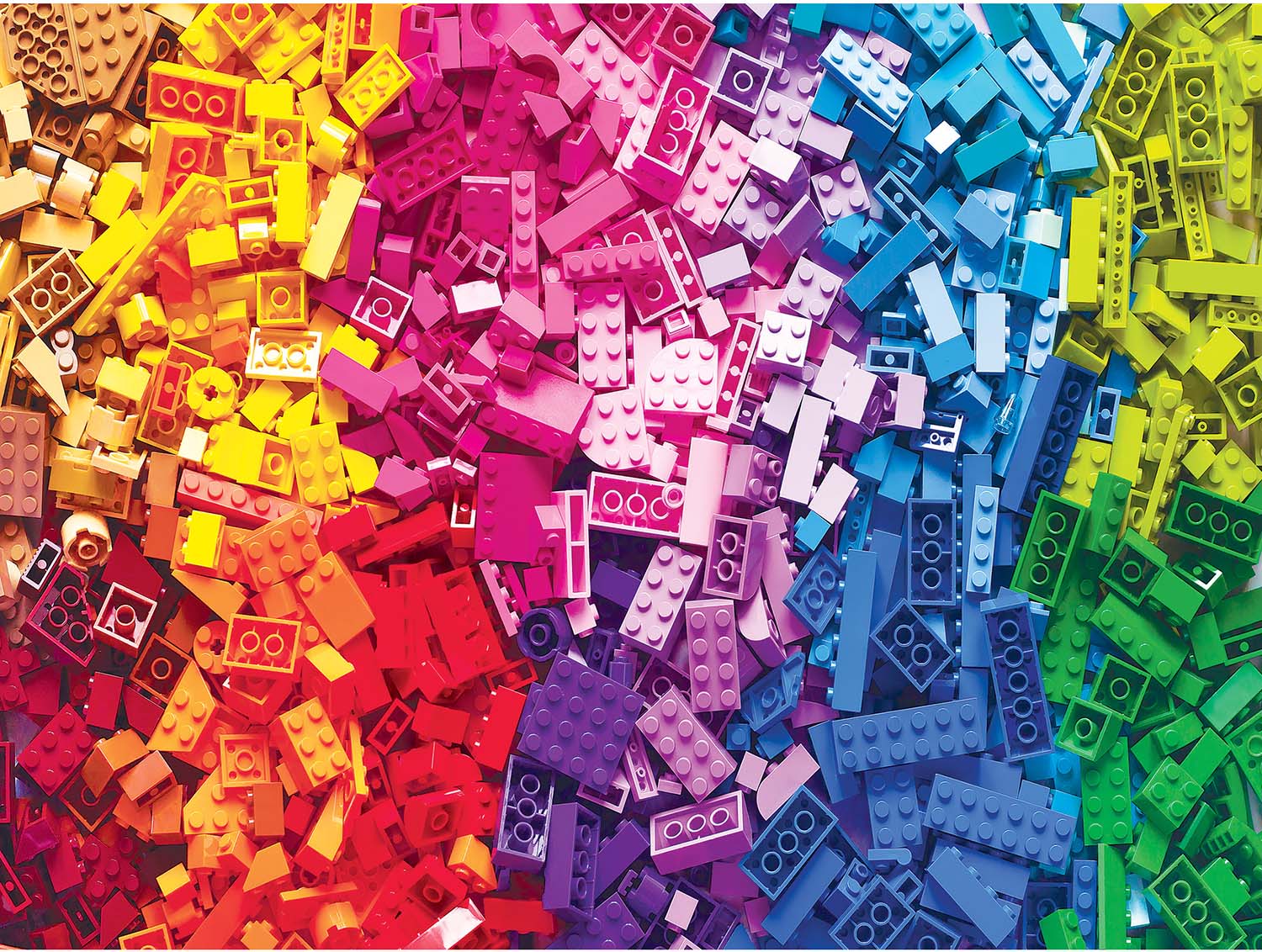 Colorluxe - Colorful Building Block Toys Rainbow & Gradient Jigsaw Puzzle