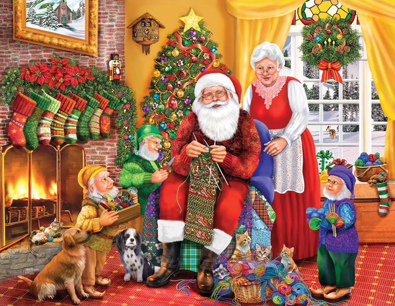 One Last Stocking - Scratch and Dent Christmas Jigsaw Puzzle