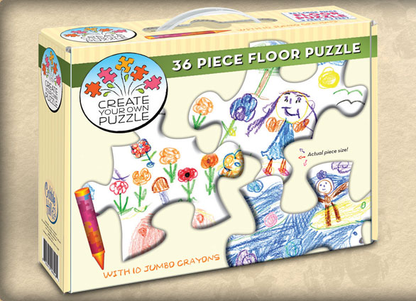 Create Your Own Floor Puzzle - Scratch and Dent Jigsaw Puzzle