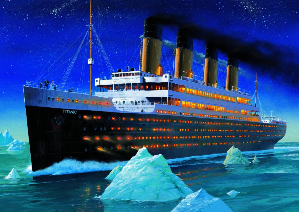 Titanic - Scratch and Dent Boat Jigsaw Puzzle