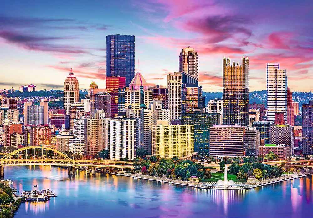 Pittsburgh, Pennsylvania Skyline Jigsaw Puzzle
