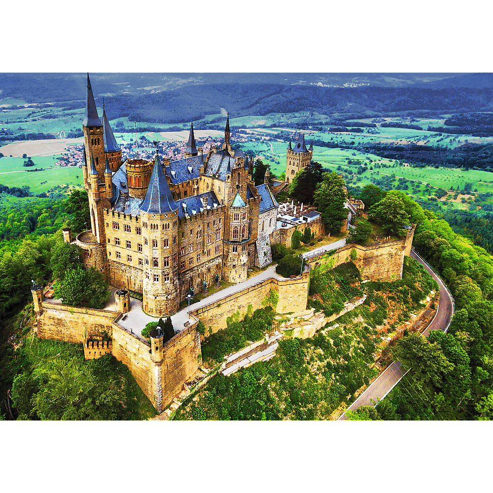 Premium Plus Hohenzollern Castle, Germany, 1000 Pieces, Trefl | Puzzle ...