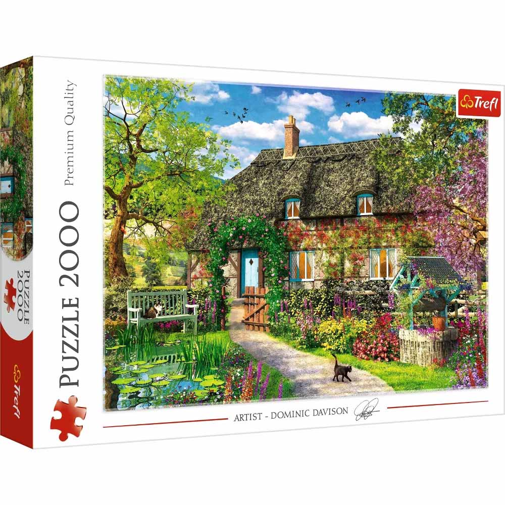 Country Cottage, 2000 Pieces, Trefl | Puzzle Warehouse