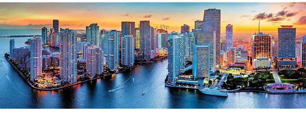 Miami After Dark Photography Jigsaw Puzzle