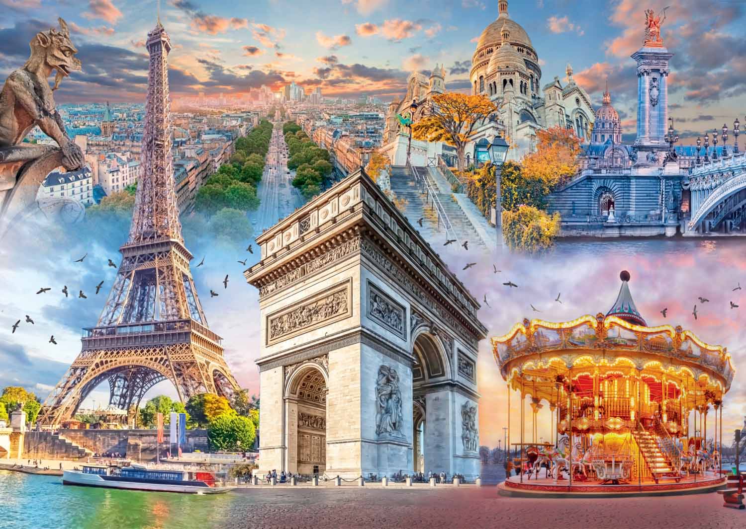Weekend in Paris Travel Jigsaw Puzzle